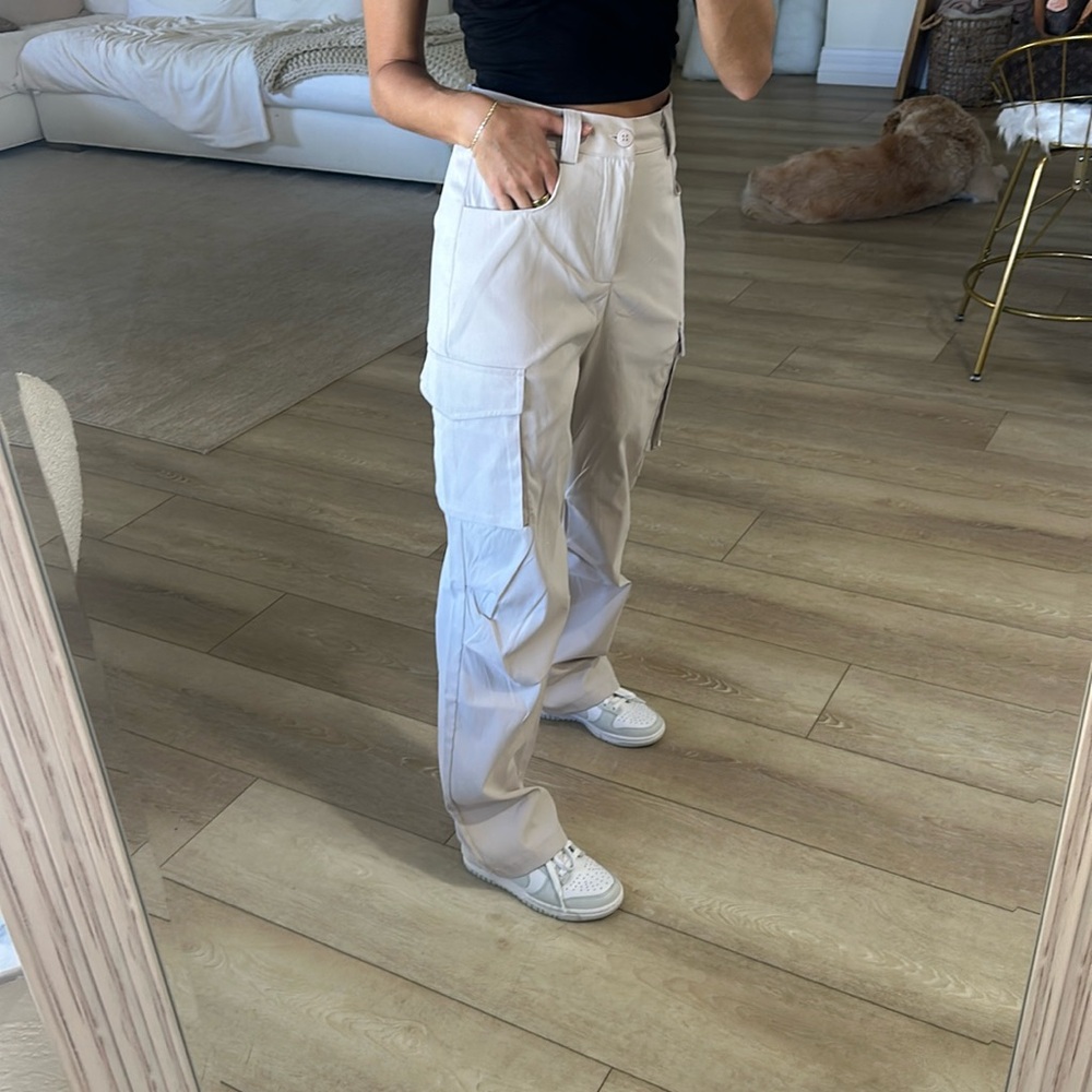 Tan Cargo Pants